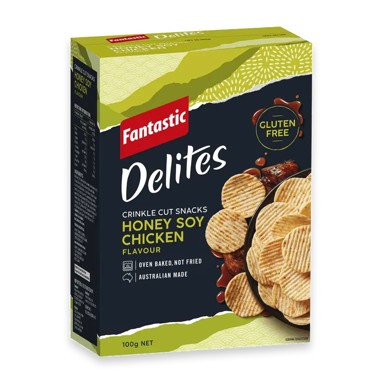 Delites Snacks Honey Soy Chicken