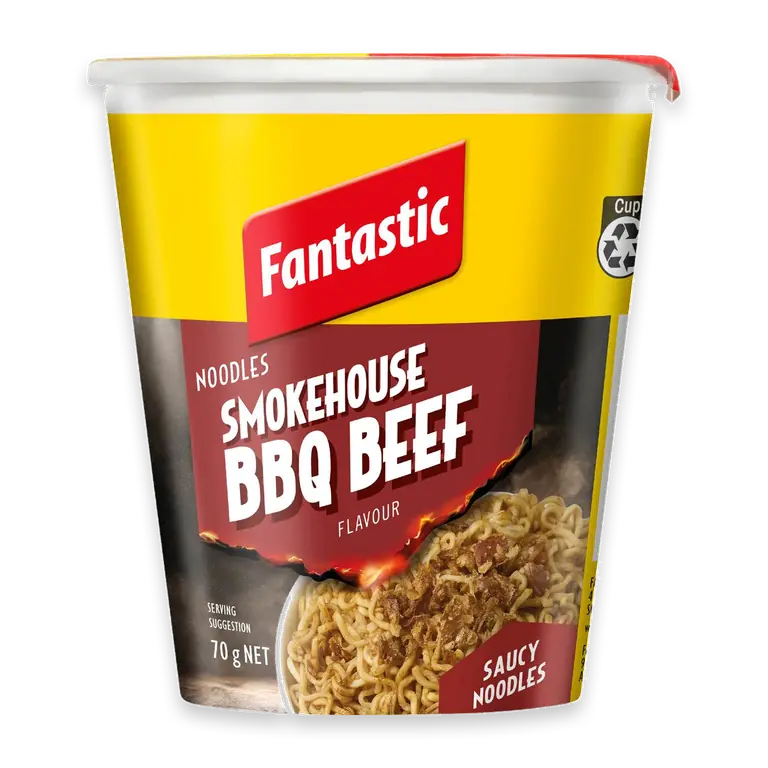 Noodle Cup Smokehouse BBQ Beef