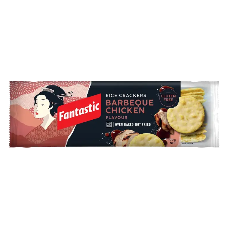 Rice Crackers Barbeque Chicken