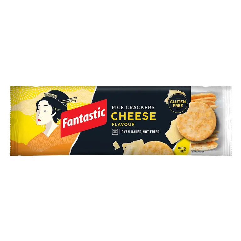 Rice Crackers Cheese