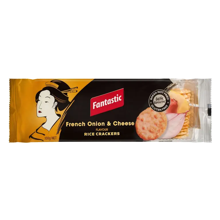 Rice Crackers French Onion and Cheese