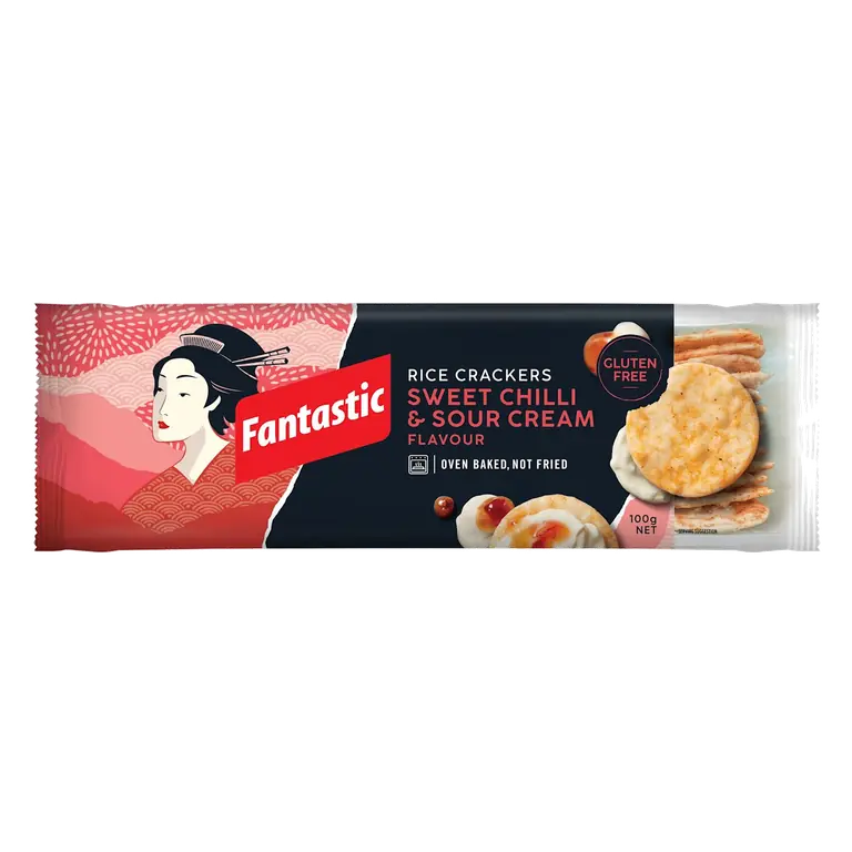 Rice Crackers Sweet Chilli & Sour Cream