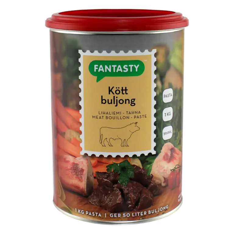 Köttbuljong Pasta