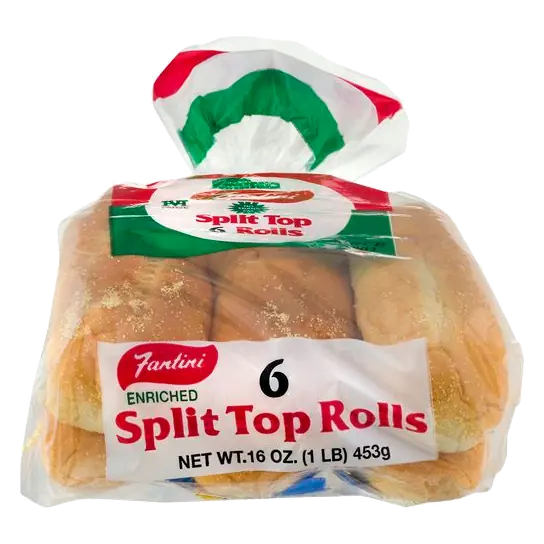 Split Top Rolls - 6 ct