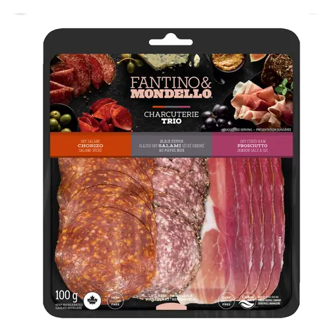 Charcuterie Trio Chorizo Salami And Prosciutto 100 g
