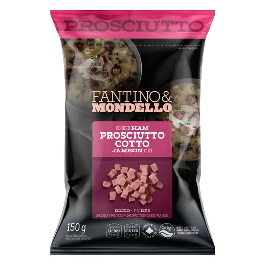 Deli Diced Prosciutto Cotto Cooked Italian Ham 150 g