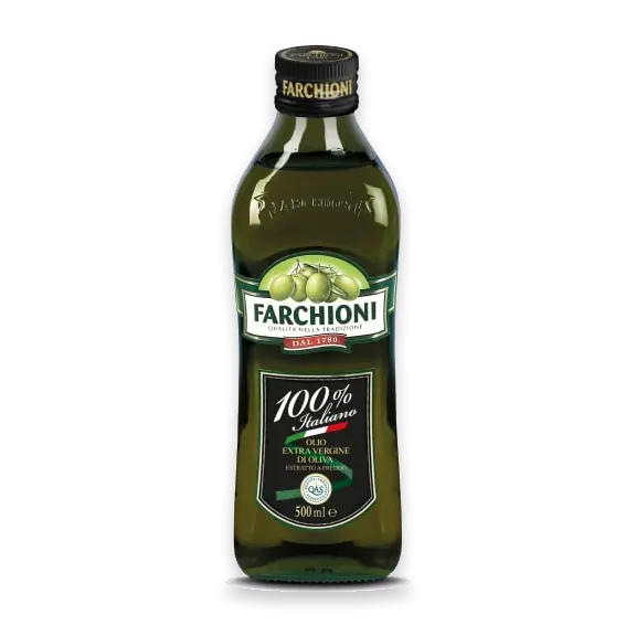 100% Italiensk Extra Virgin Olivolja