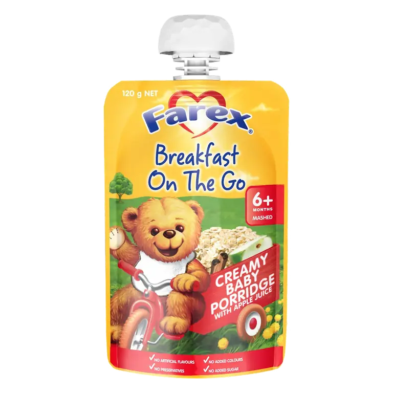 Baby Breakfast To Go Creamy Baby Porridge