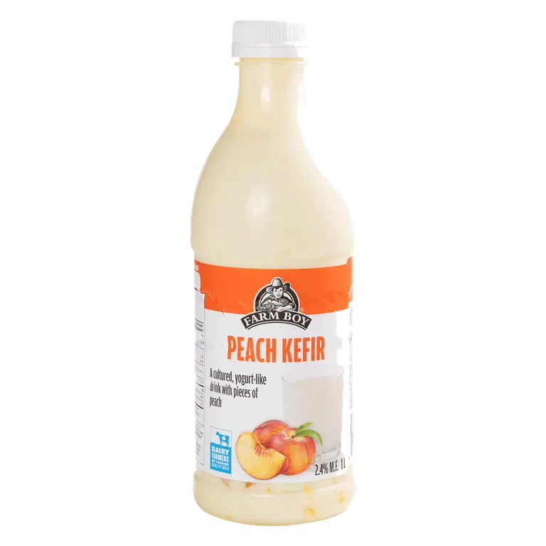 Farm Boy™ 2.4% M.F. Peach Kefir (1 L)