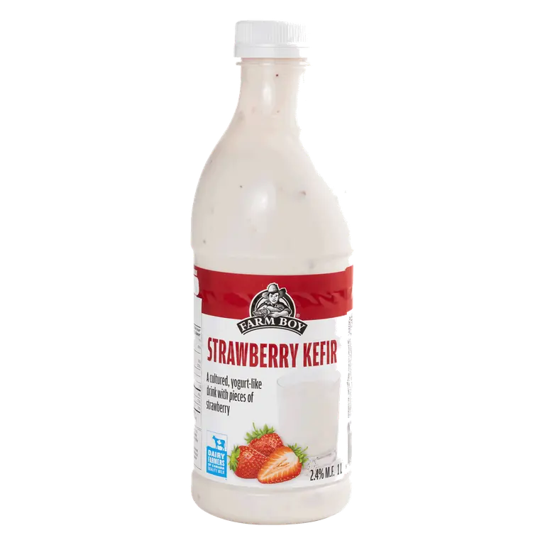 Farm Boy™ 2.4% M.F. Strawberry Kefir (1 L)