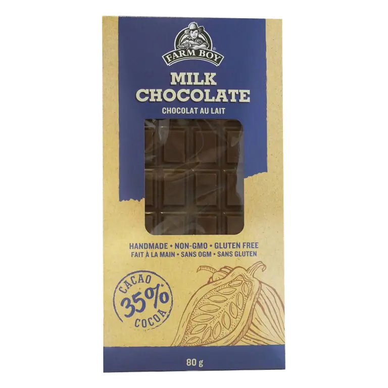 Farm Boy™ 35% Cacao Milk Chocolate Bar (80 g)