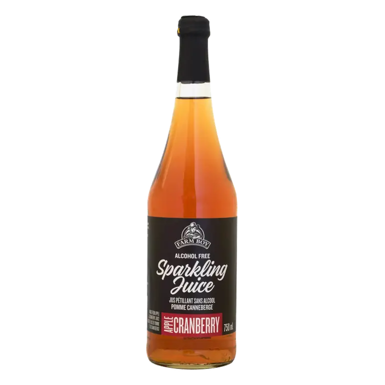Farm Boy™ Apple Cranberry Sparkling Juice (750 ml)