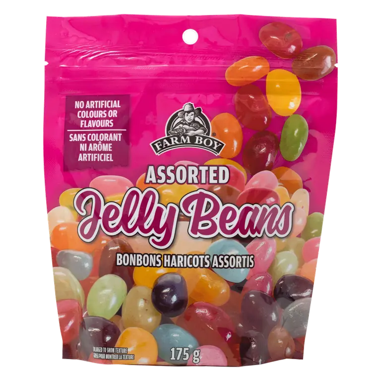 Farm Boy™ Assorted Jelly Beans Soft Candy (175 g)