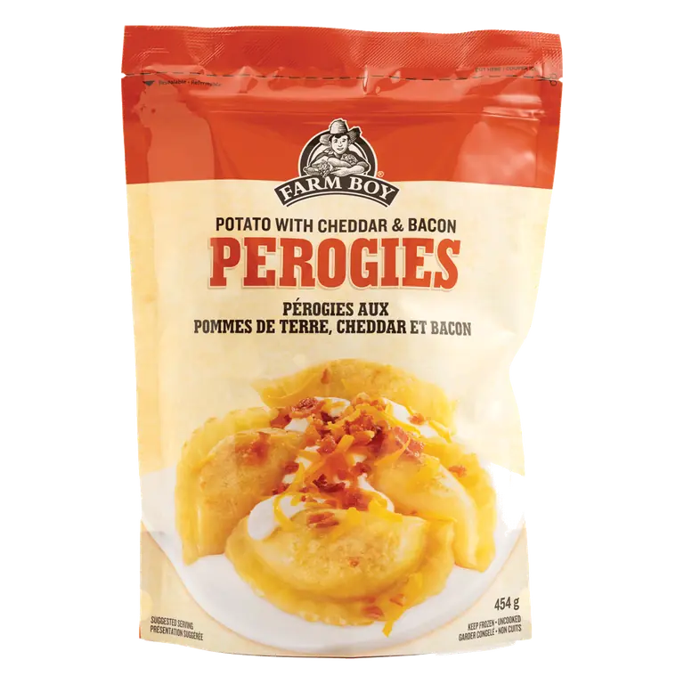 Farm Boy™ Bacon & Cheddar Frozen Perogies (454 g)
