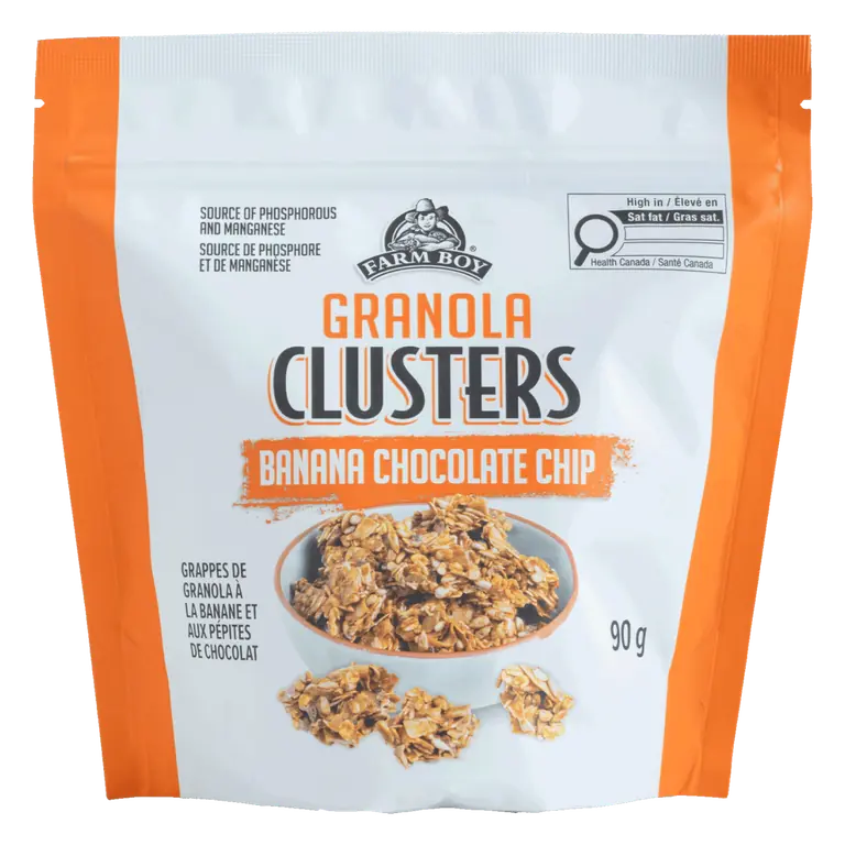 Farm Boy™ Banana Chocolate Chip Granola Clusters (90 g)