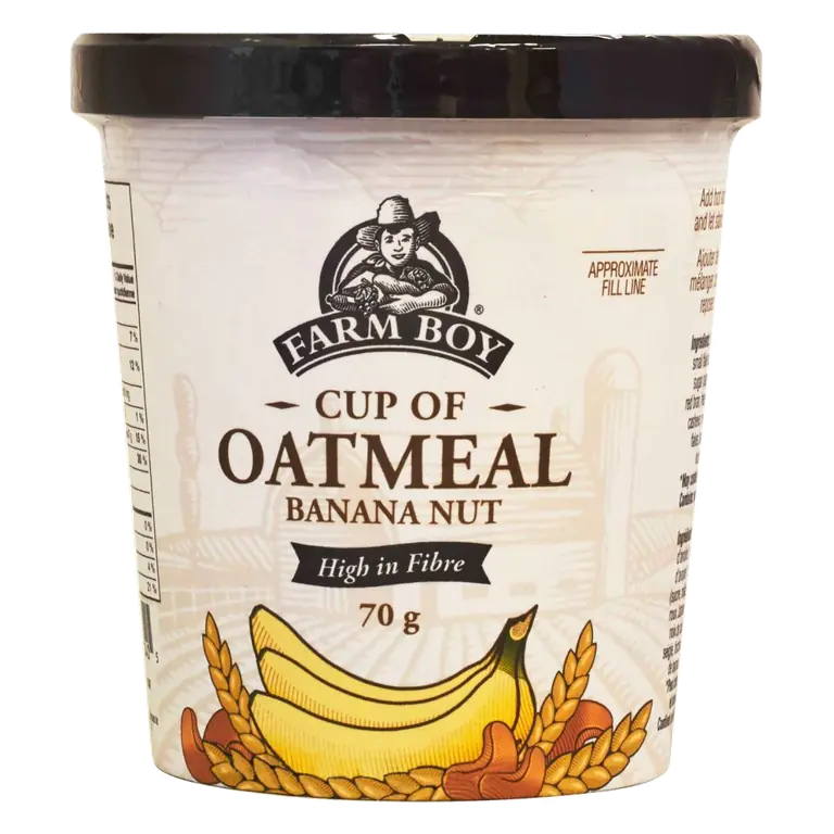 Farm Boy™ Banana Nut Instant Oatmeal (70 g)