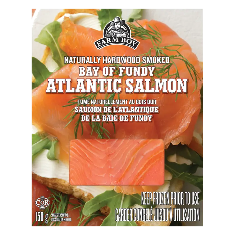 Farm Boy™ Bay of Fundy Smoked Atlantic Salmon (150 g)