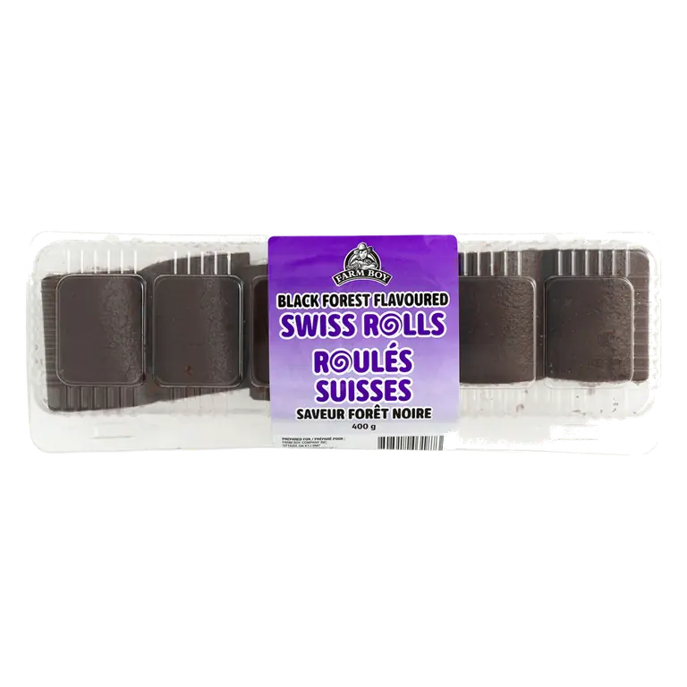 Farm Boy™ Black Forest Flavoured Swiss Rolls (400 g)