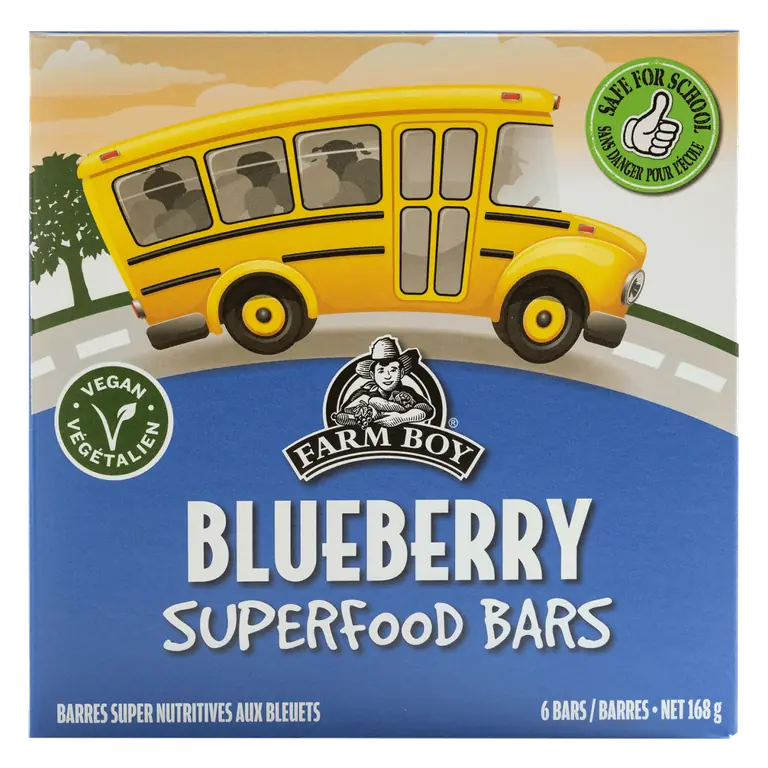 Farm Boy™ Blueberry Superfood Bars (168 g)