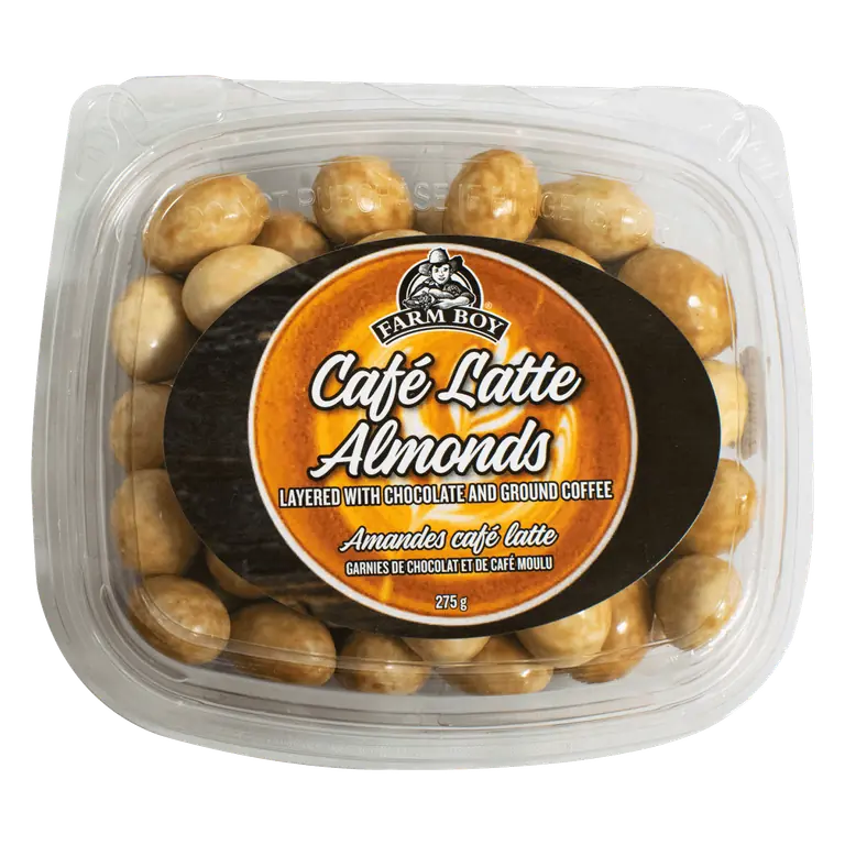 Farm Boy™ Café Latte Coated Almonds (275 g)