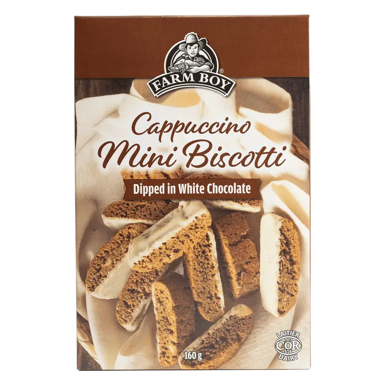 Farm Boy™ Cappuccino Mini Biscotti (160 g)