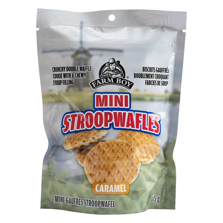 Farm Boy™ Caramel Mini Stroopwafels (185 g)