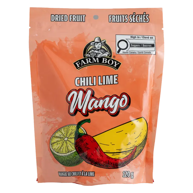 Farm Boy™ Chili Lime Mango Dried Fruit (120 g)