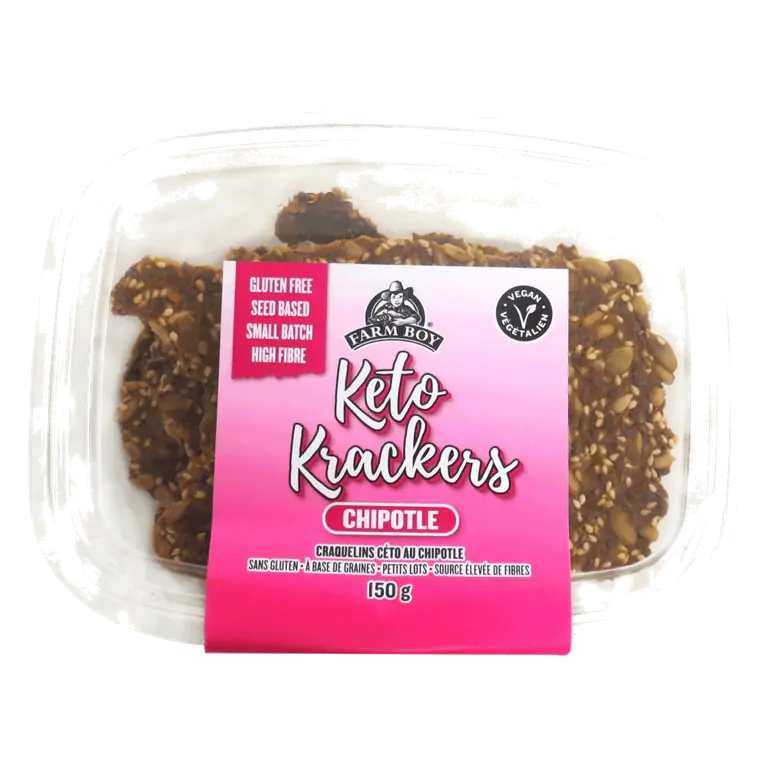 Farm Boy™ Chipotle Keto Krackers (150 g)