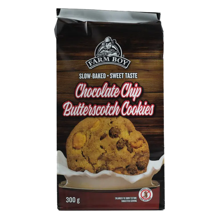 Farm Boy™ Chocolate Chip Butterscotch Cookies (300 g)