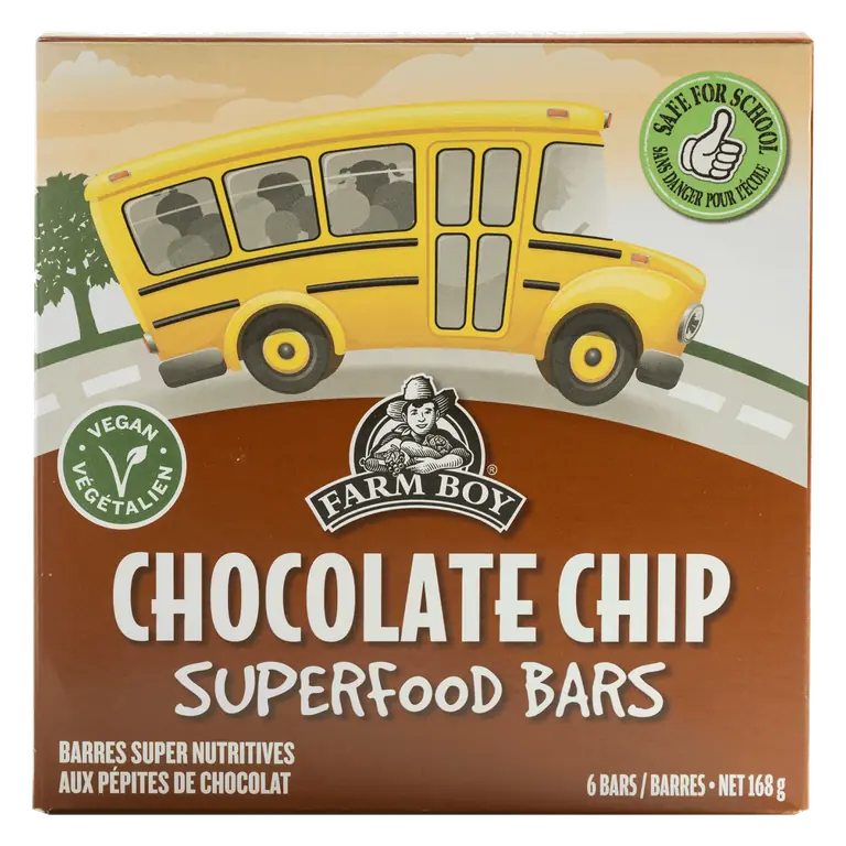 Farm Boy™ Chocolate Chip Superfood Bars (168 g)