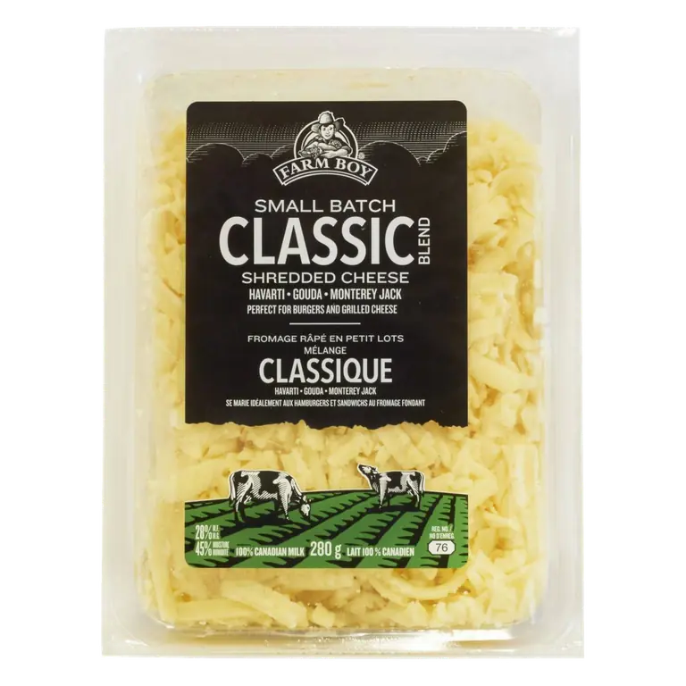 Farm Boy™ Classic Blend Shredded Cheese (280 g)