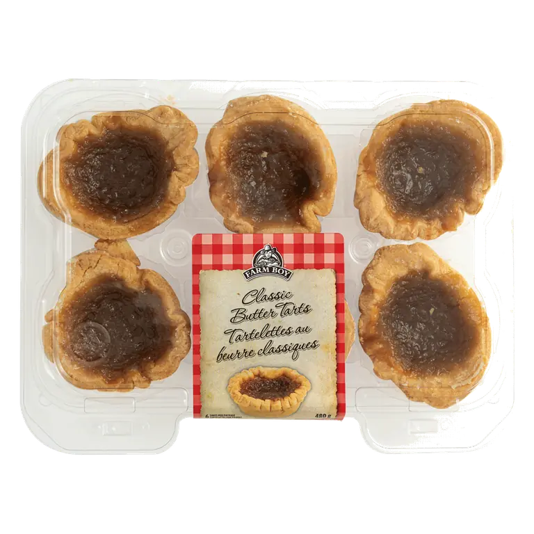 Farm Boy™ Classic Butter Tarts (6 per package)