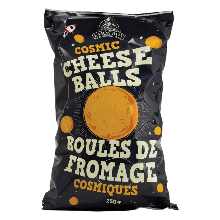 Farm Boy™ Cosmic Cheese Balls Puffed Snacks (250 g)