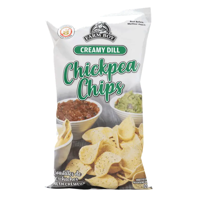 Farm Boy™ Creamy Dill Chickpea Chips (120 g)