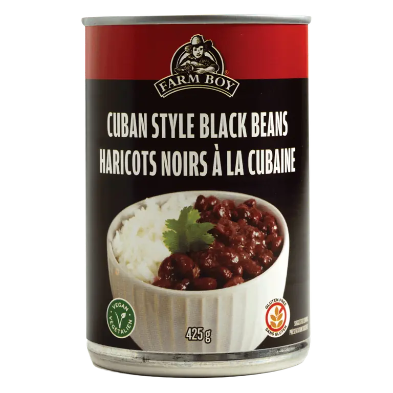 Farm Boy™ Cuban-Style Black Beans Canned Side Dish (425 g)