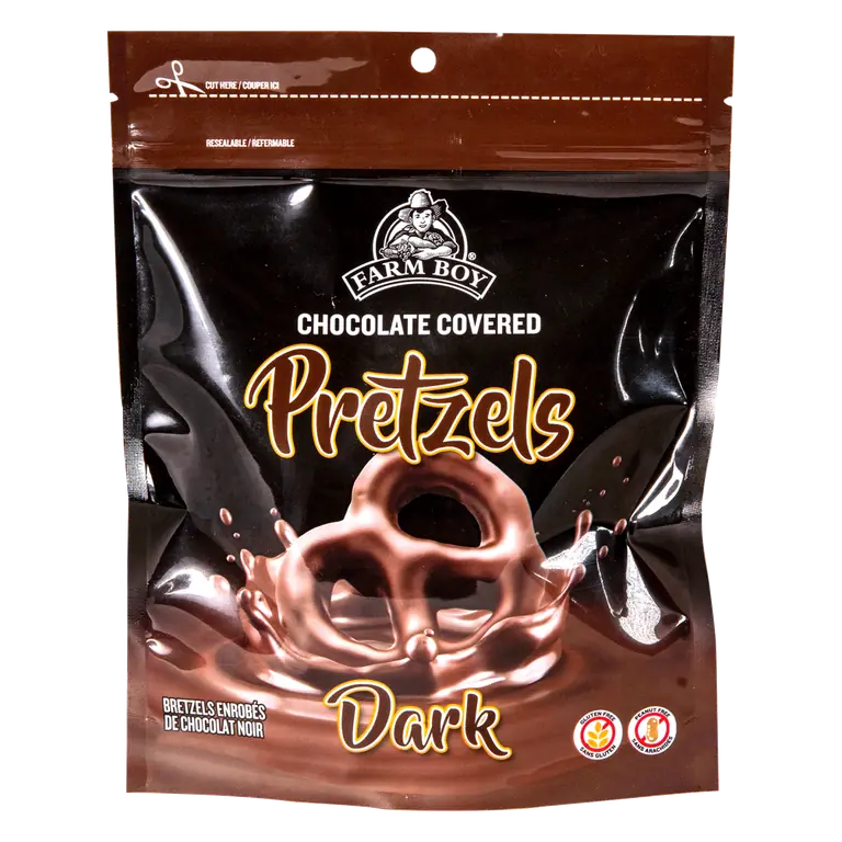 Farm Boy™ Dark Chocolate Coated Pretzels (180 g)