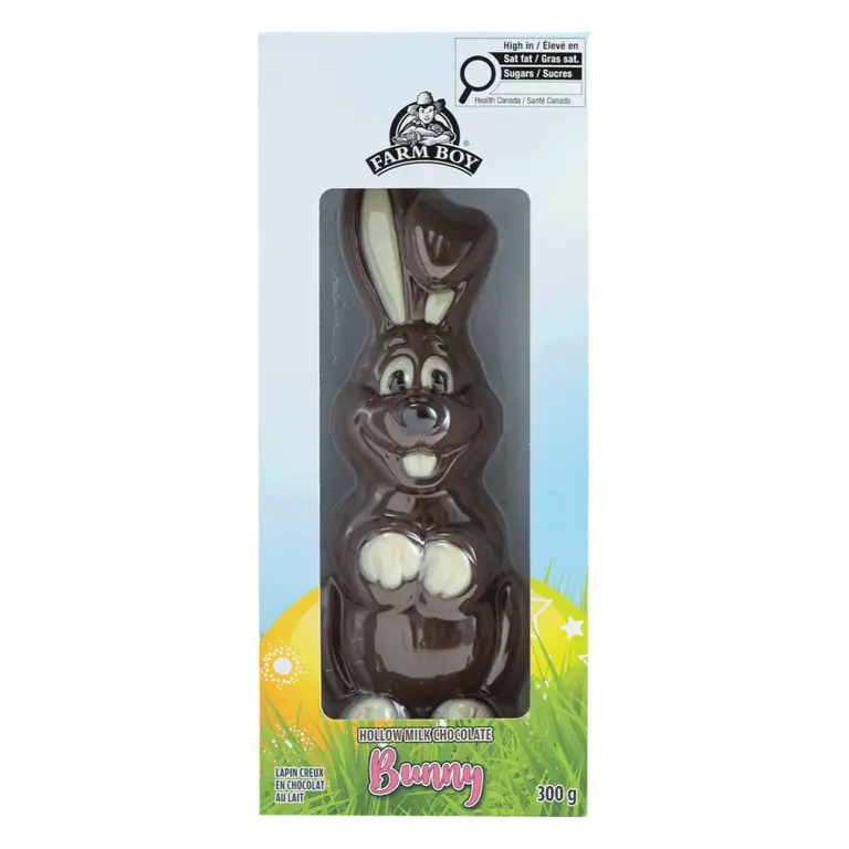 Farm Boy™ Easter Bunny Hollow Milk Chocolate (300 g)