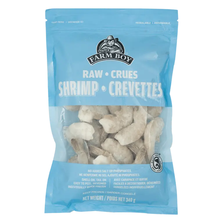 Farm Boy™ Easy Peel Shrimp 31/40 (340 g, 31-40 per lb)