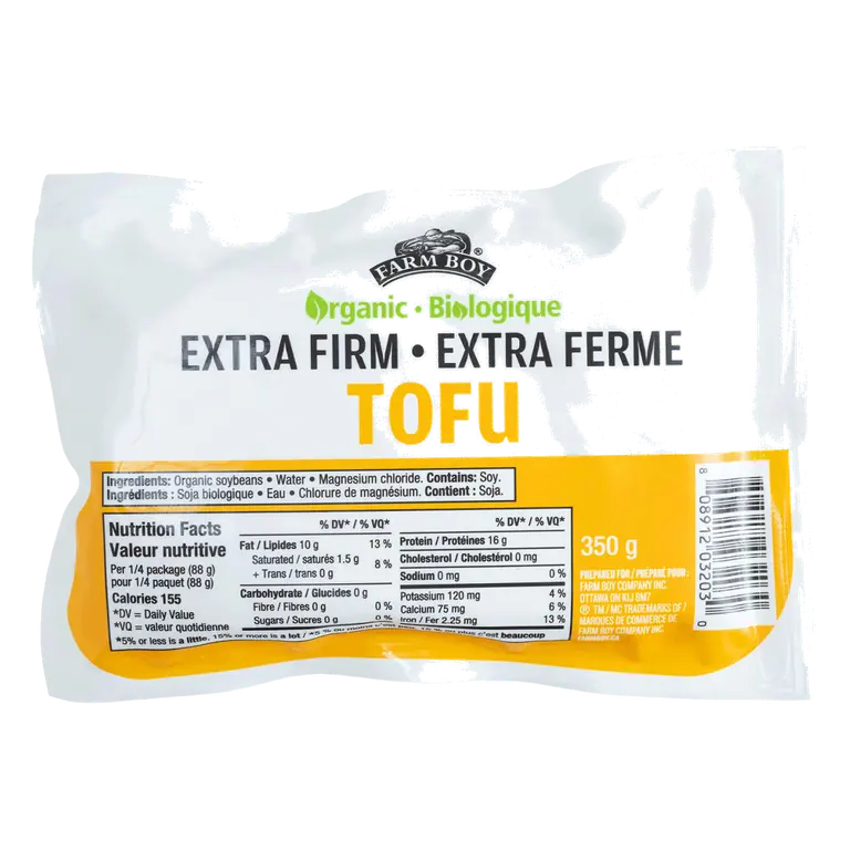 Farm Boy™ Extra Firm Organic Tofu (350 g)