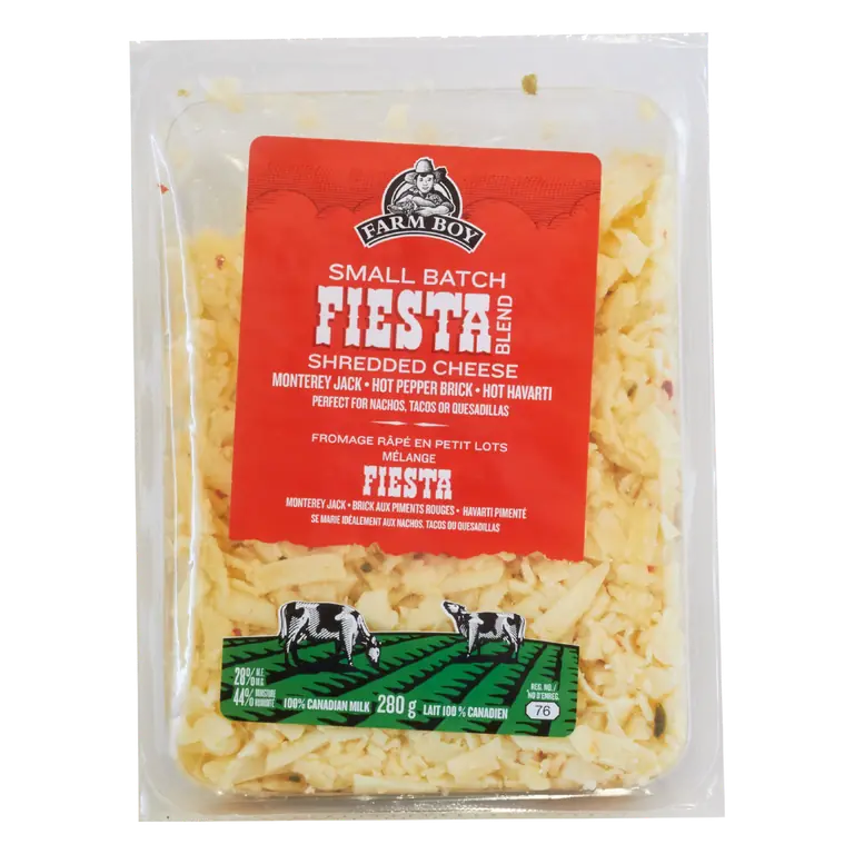 Farm Boy™ Fiesta Blend Shredded Cheese (280 g)
