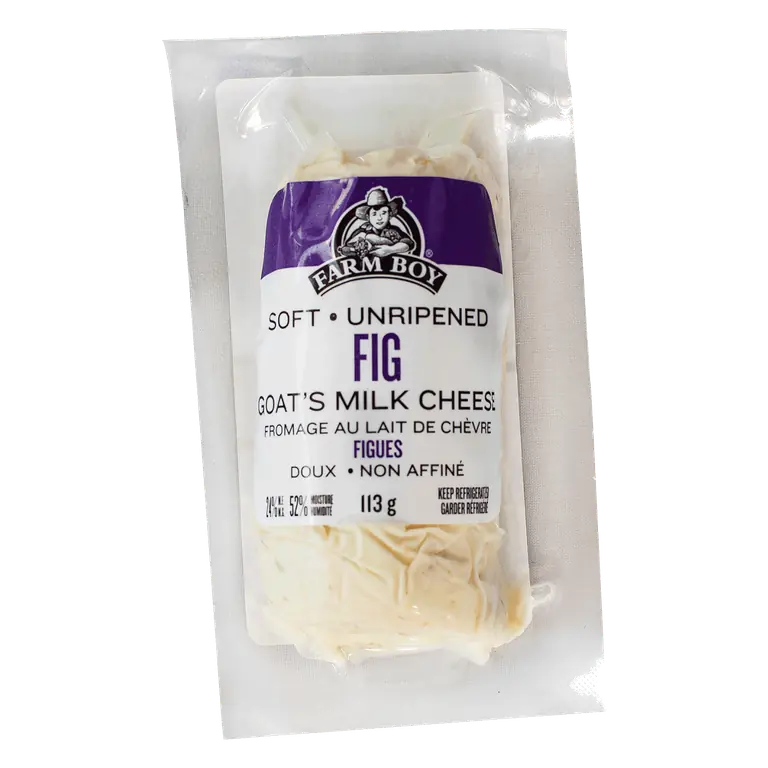Farm Boy™ Fig Goat’s Milk Cheese (113 g)