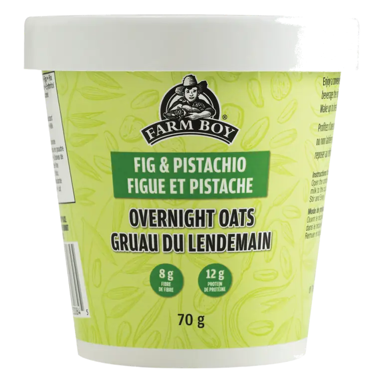 Farm Boy™ Fig & Pistachio Overnight Oats (70 g)