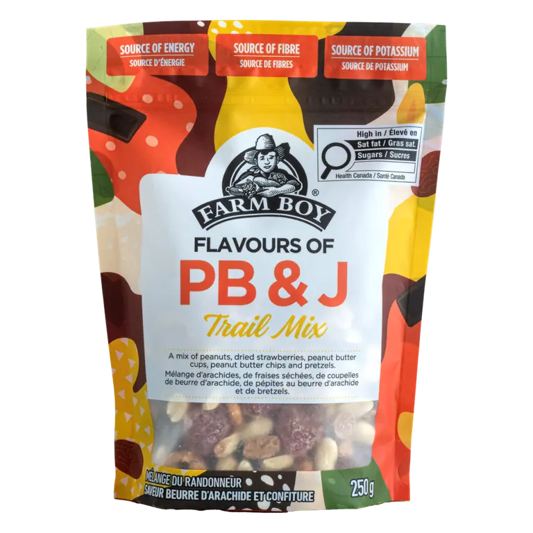 Farm Boy™ Flavours Of PB & J Trail Mix (250 g)