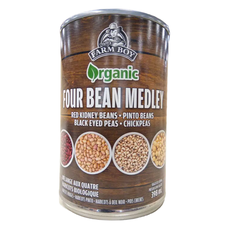 Farm Boy™ Four Bean Medley Canned Beans (398 ml)