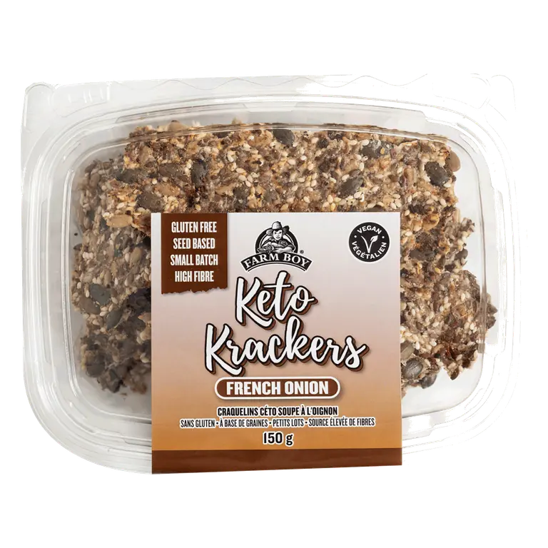 Farm Boy™ French Onion Keto Krackers (150 g)