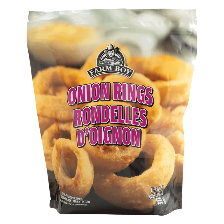 Farm Boy™ Frozen Onion Rings (400 g)
