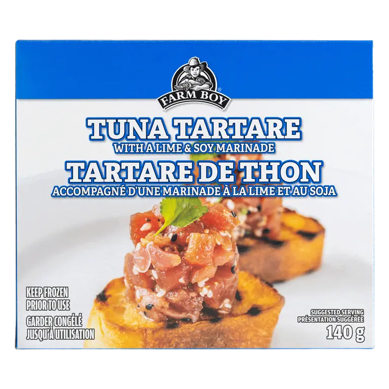 Farm Boy™ Frozen Tuna Tartare Lime & Soy Marinade (140 g)