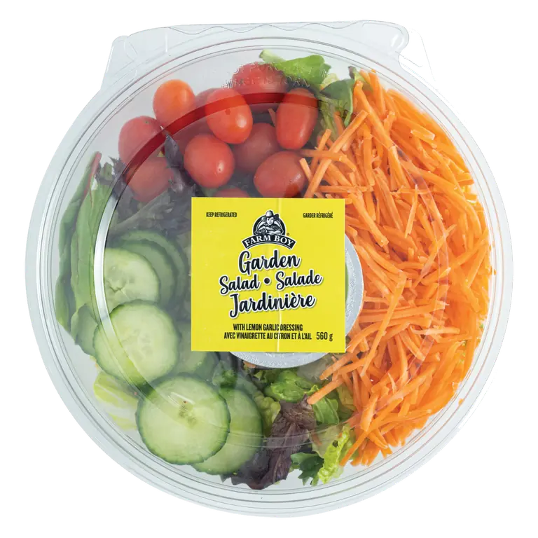 Farm Boy™ Garden Salad w/ Lemon Garlic Salad (560 g)