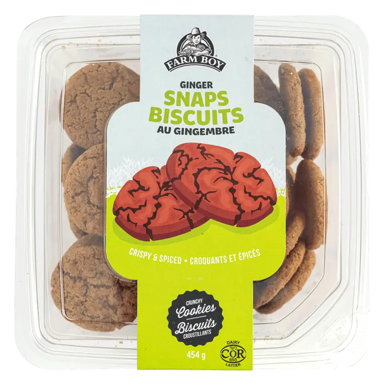 Farm Boy™ Ginger Snaps Crunchy Cookies (454 g)