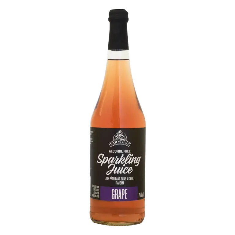 Farm Boy™ Grape Sparkling Juice (750 ml)
